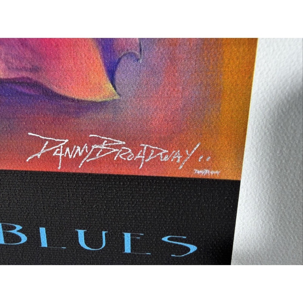 Danny Broadway Original Print "The Circle Unbroken" Legacy Blues 14/25 Signed - Picture 4 of 12